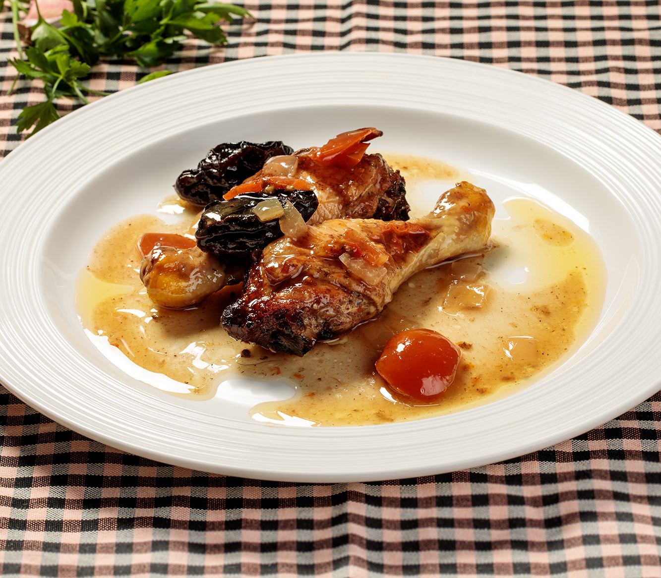 CUIXETES DE POLLASTRE AMB PRUNES - cap d'any