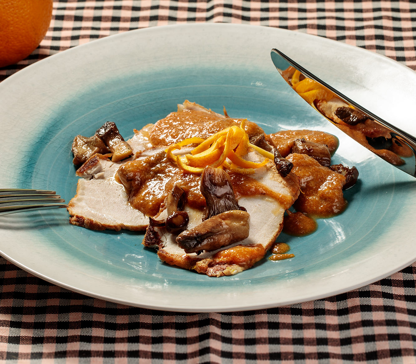 LLOM DE PAGÈS ROSTIT A LA TARONJA - ds