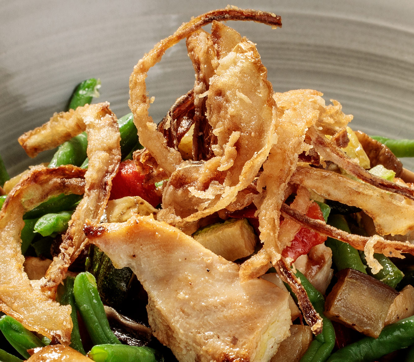 SALTEJAT DE POLLASTRE i VERDURES - ds