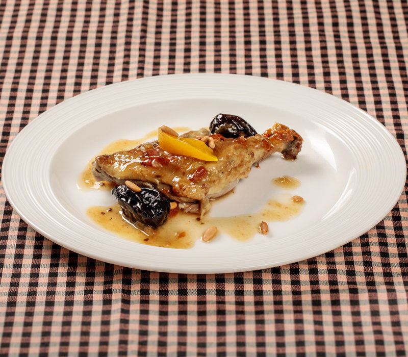 CUIXA D’ÀNEC AMB PRUNES i PINYONS - revetlla