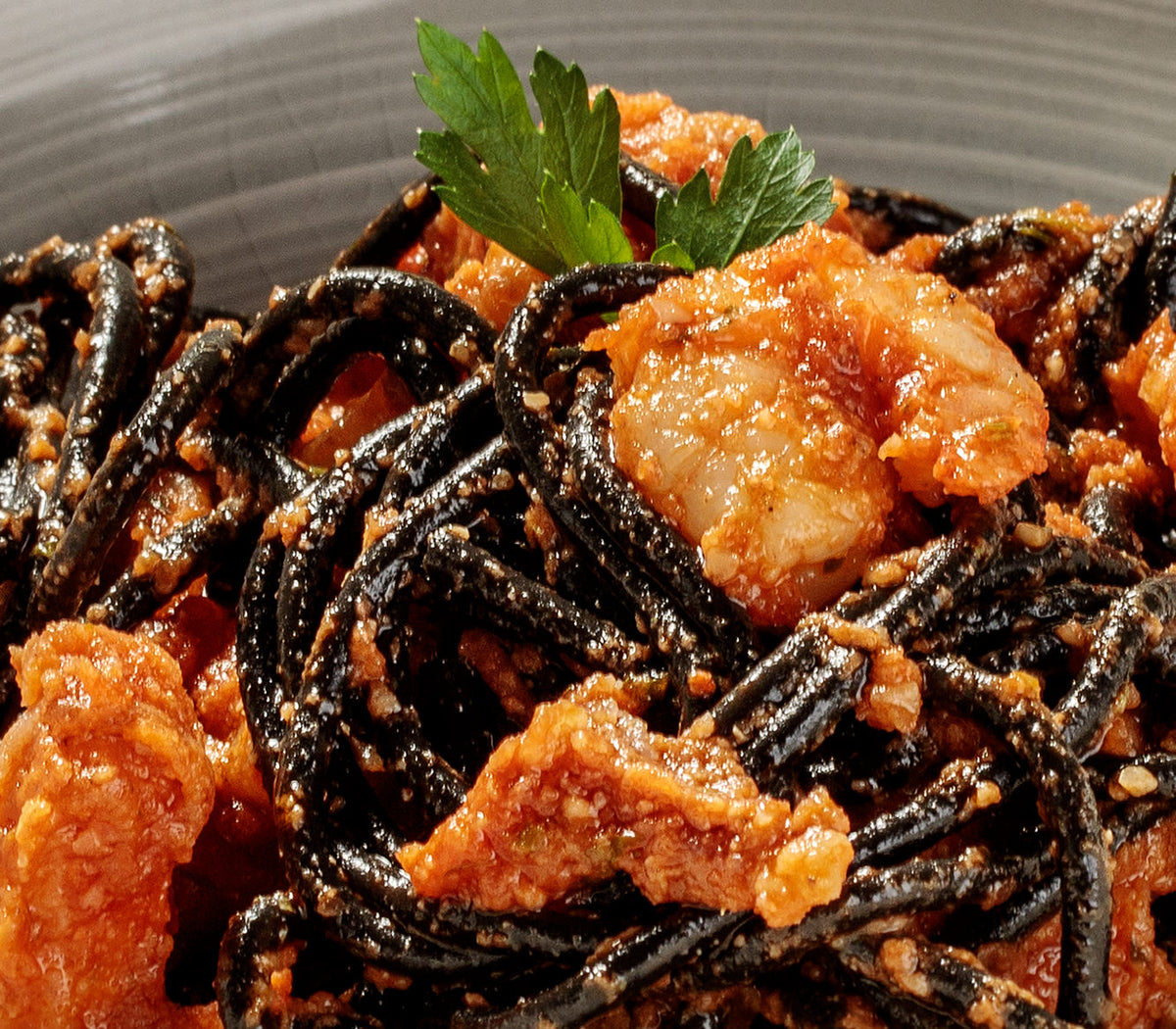 ESPAGUETIS NEGRES AMB CALAMARS - dm