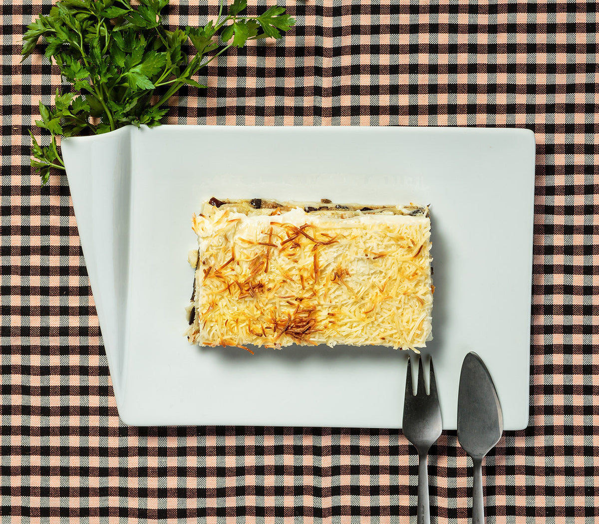 LASANYA DE PEIX i VERDURES GRATINADA - St Joan