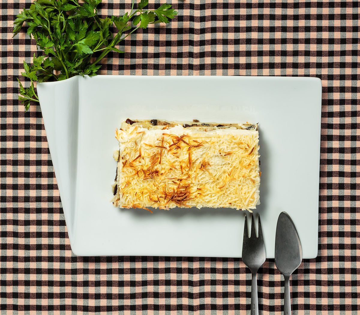 LASANYA DE PEIX i VERDURES GRATINADA - dg