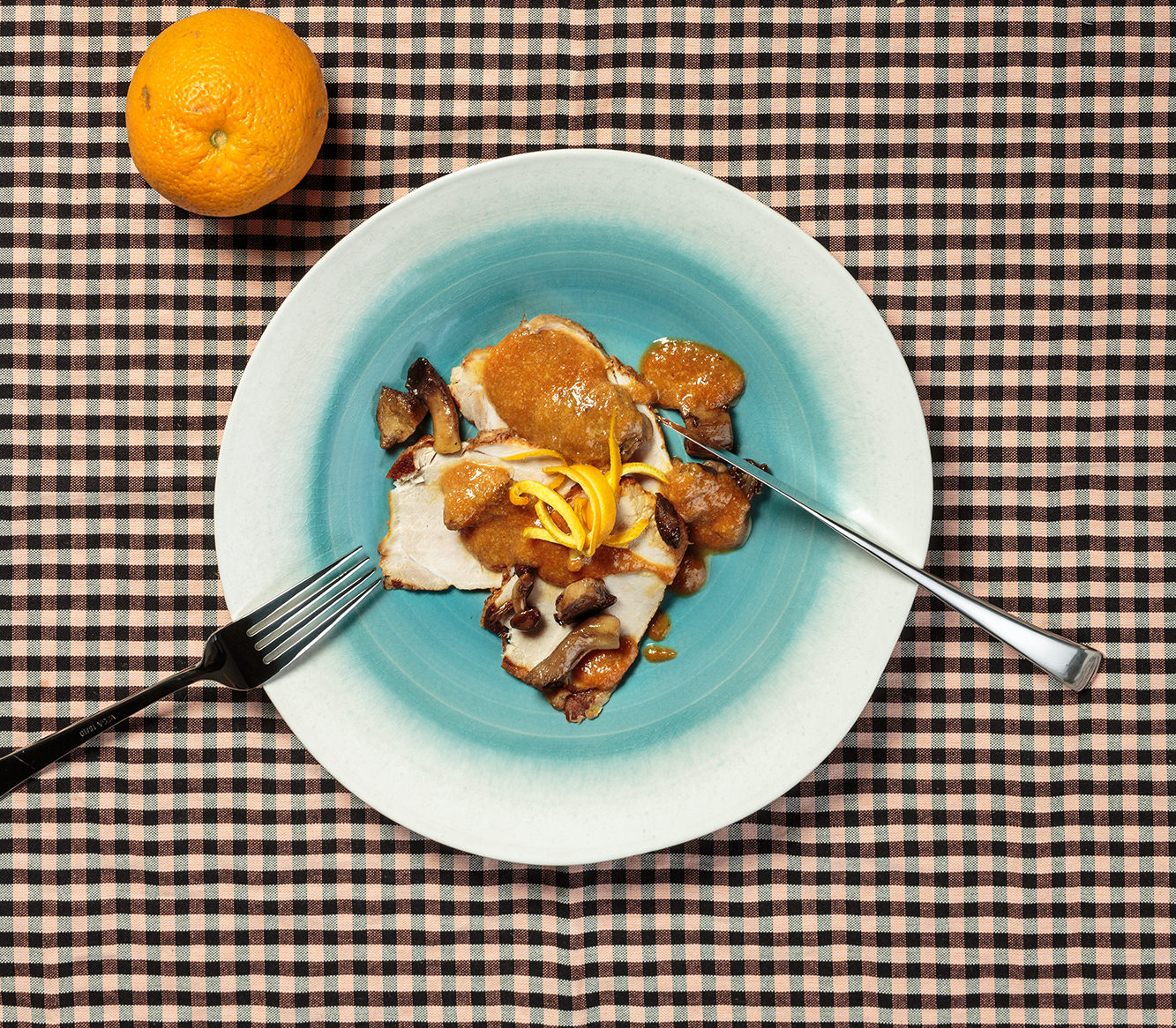 LLOM DE PAGÈS ROSTIT A LA TARONJA - nadal