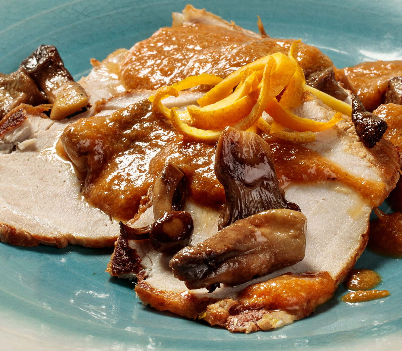 LLOM DE PAGÈS ROSTIT A LA TARONJA - nadal