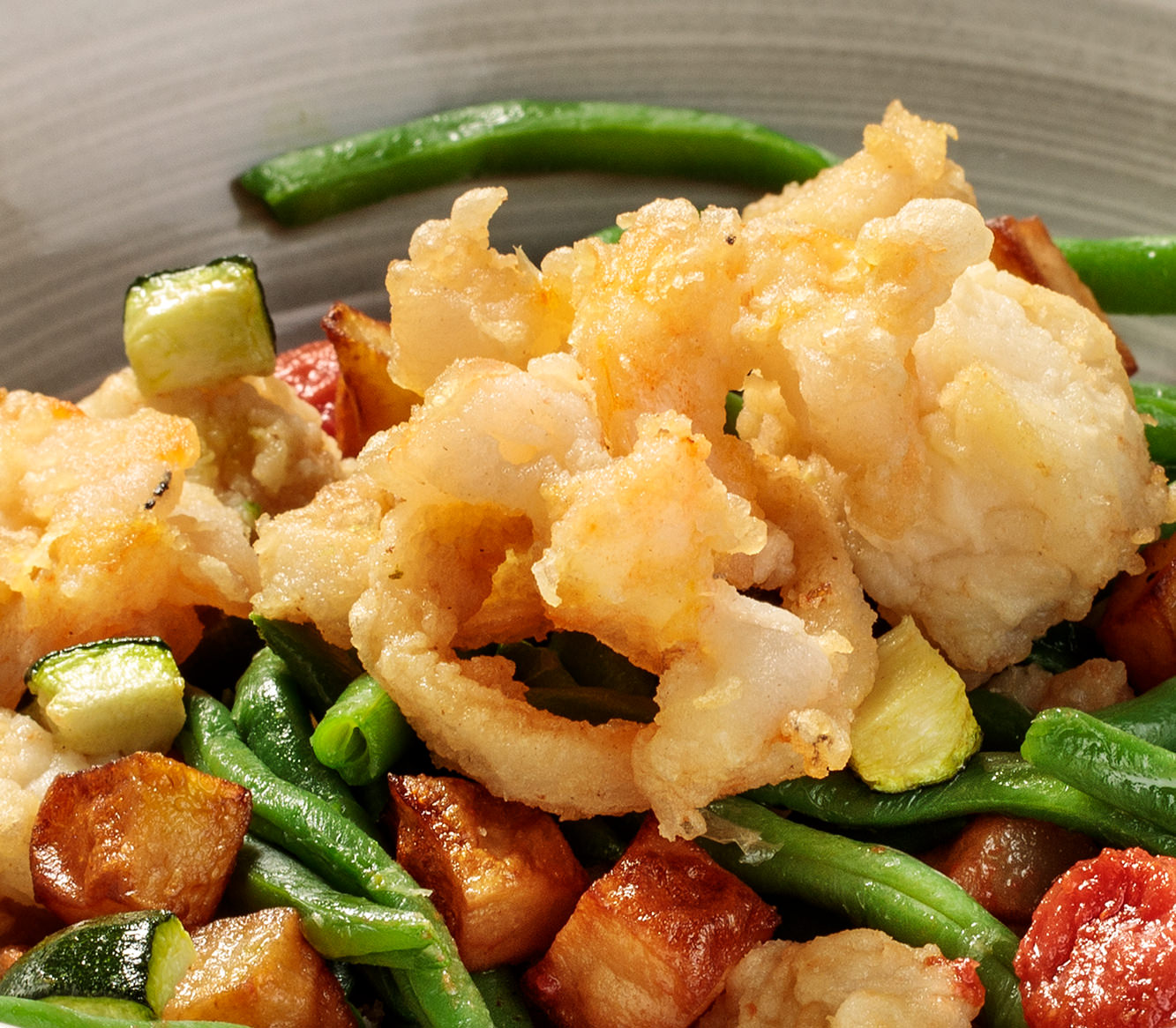 SALTEJAT DE RAP i VERDURES - dv